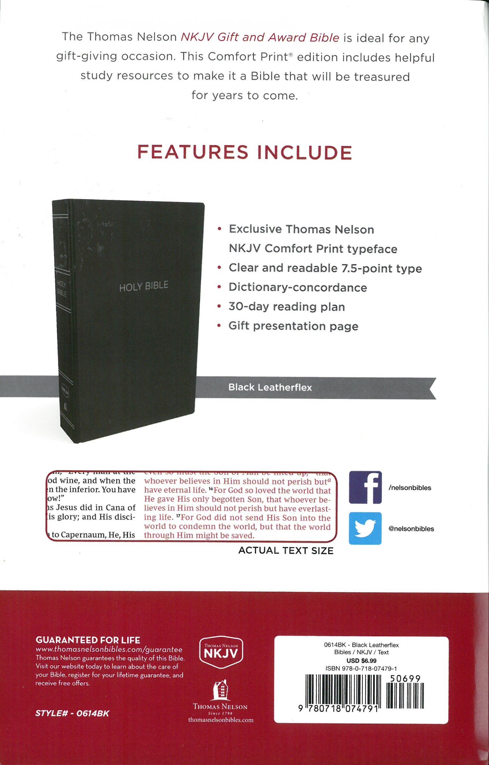 French Large Print Bible, Burgundy Thumb by Bible Society